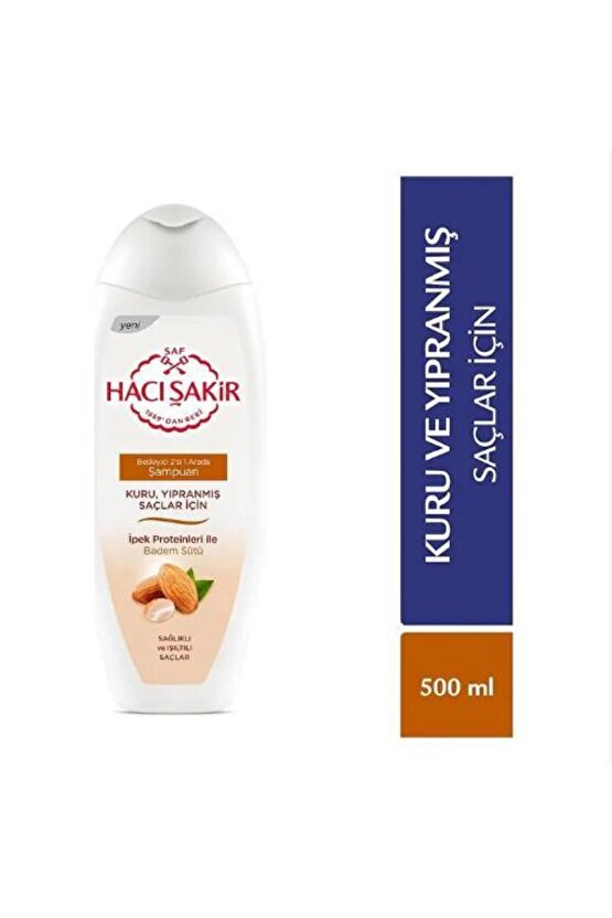 HACI SAKIR SAMP.500 ML BADEM