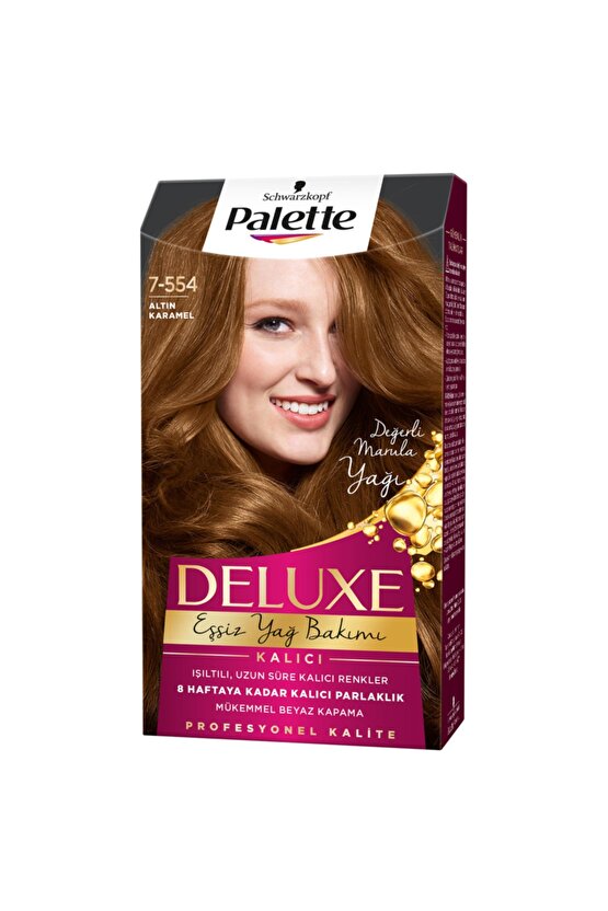 Palette Deluxe Saç Boyası Altın Karamel 50 Ml 6281031271766