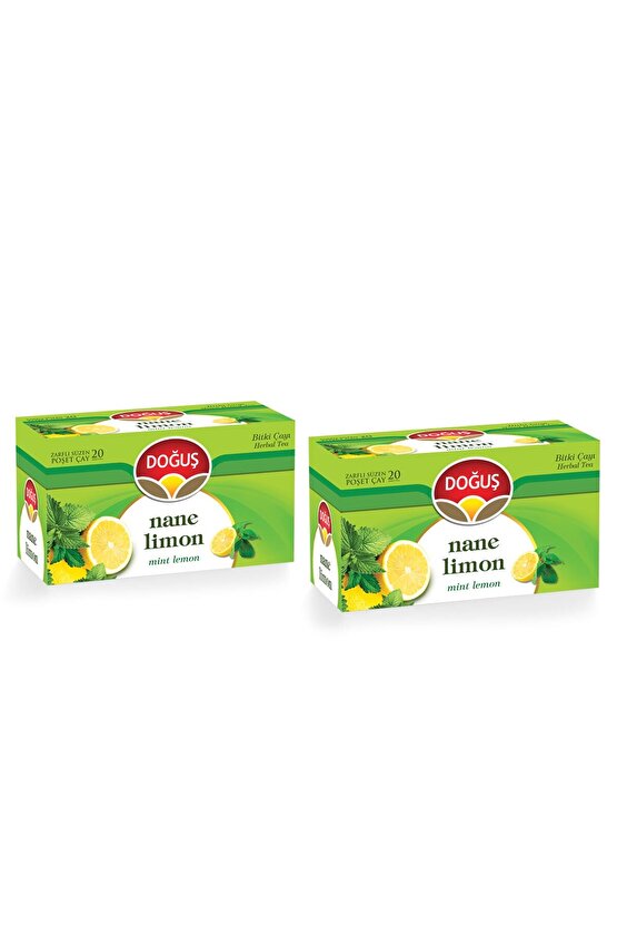 Nane Limon Bitki Çayı 20’li X 2 Adet