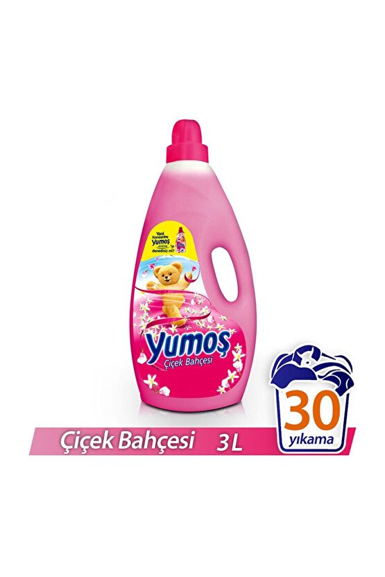 Çiçek Bahçesi Çamaşır Yumuşatıcısı 3 lt 30 Yıkama