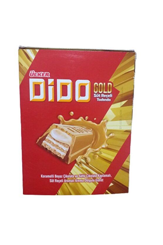 Dido Gold Süt Reçeli Tadında 36 Gr X 24 Adet