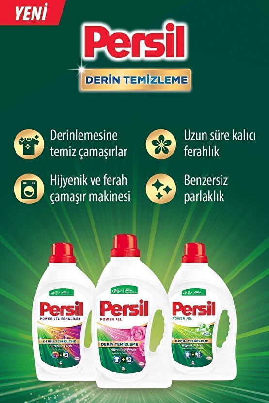 Jel Gülün Büyüsü Sıvı Çamaşır Deterjanı 26 Yıkama 1.690 ml
