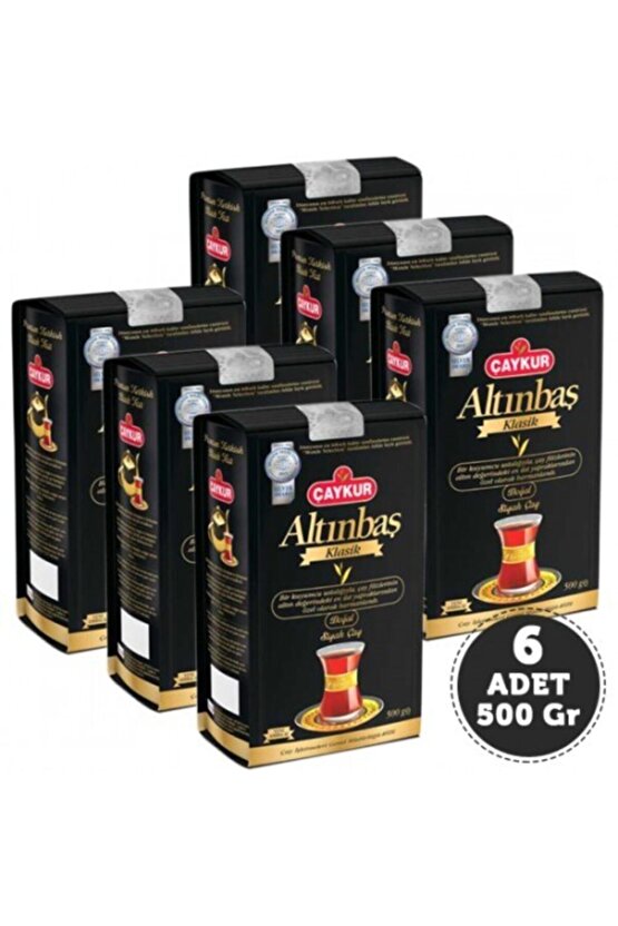 Çaykur Altınbaş 500 gr 6 Lı Avantajlı Paket