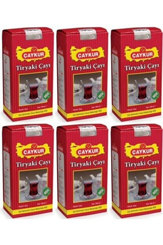 Çaykur Tiryaki 500 gr 6lı Avantaj Paket