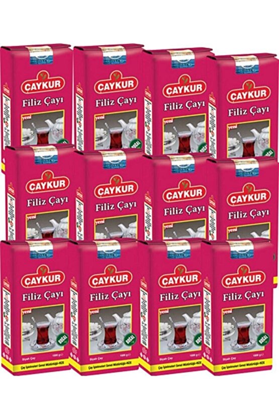 Çaykur Filiz 500 gr 12li Avantaj Paket