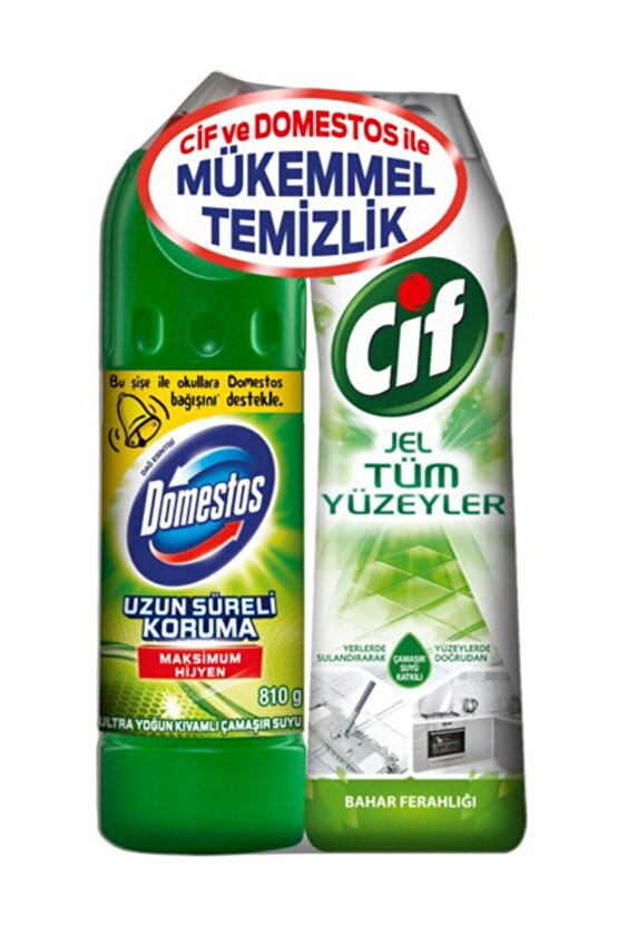 Dağ Esintisi 810 Gr Cif Tüm Yüzeyler Bahar Ferahlığı 750 Ml