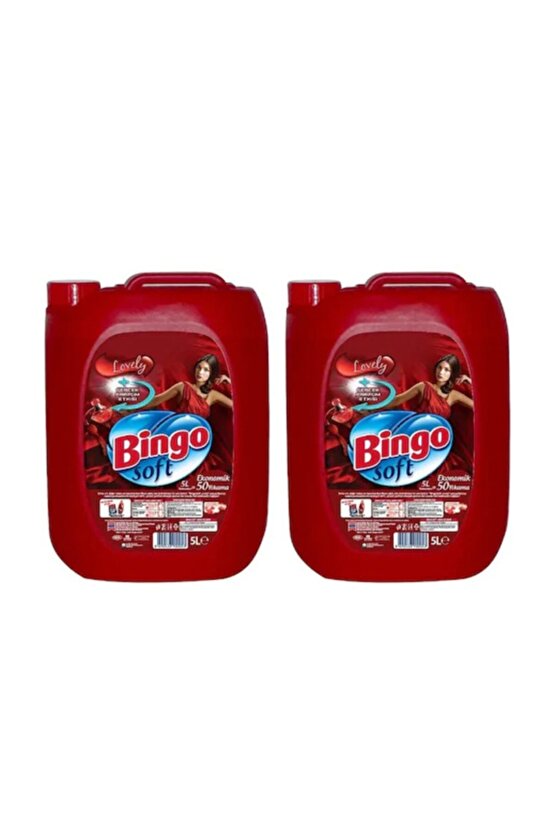 Soft Yumuşatıcı Lovely 5 Lt X 2 Adet