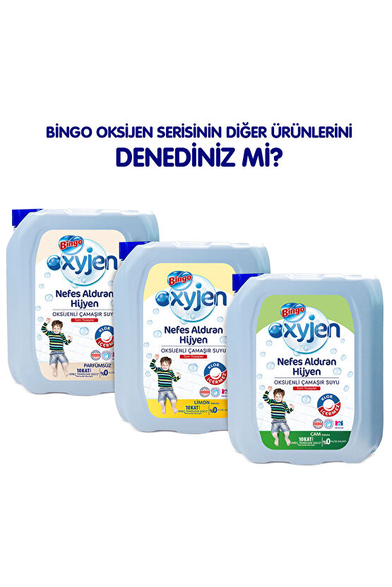 Oksijen Çamaşır Suyu 3,24 Lt Okaliptus 4lü