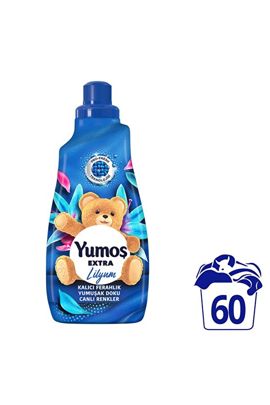 Çamaşır Yumuşatıcısı Extra Konsantre Lilyum 1440 ml