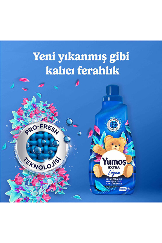 Çamaşır Yumuşatıcısı Extra Konsantre Lilyum 1440 ml