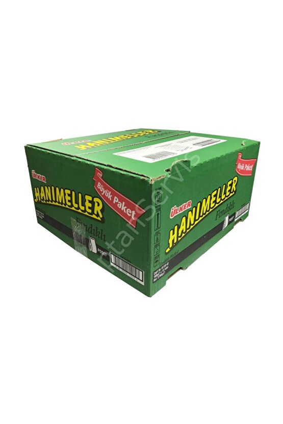 Hanımeller Fındıklı Bisküvi Poşet 180 Gr 15 Adet