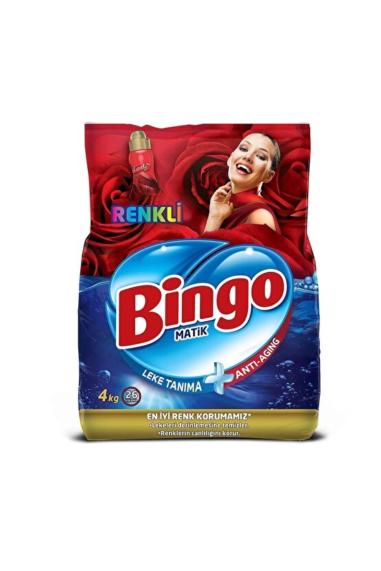 Matik Toz Çamaşır Deterjanı Renkli 4 Kg