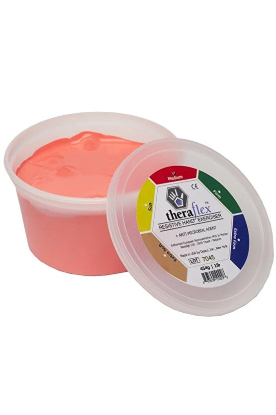 Kırmızı Dirençli El Egzersiz Hamuru 56 gr, güç ve esneklik arttırıcı
