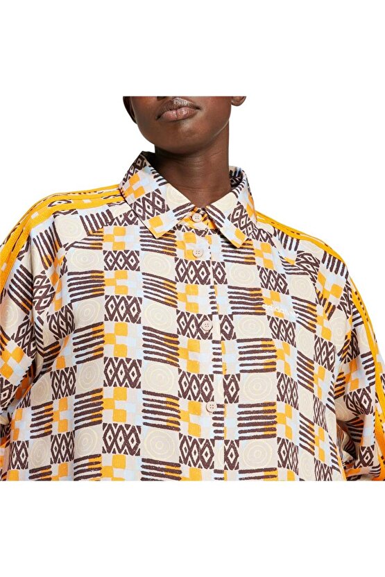 Ls Aop Shırt Kadın T-shirt Jc6156