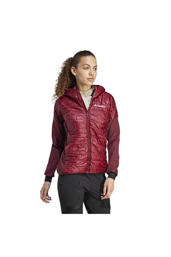 IB4202-K adidas W Xpr Var Hyb J Kadın Ceket Bordo