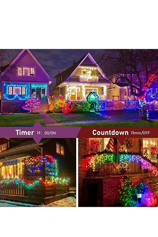 10 MT rgb Led Uzaktan Kumandalı Sese Duyarlı Bluetooth İle Telefona Bağlanabilir RGB Şerit Led