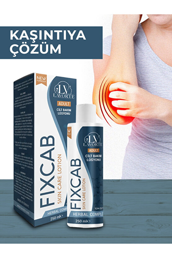 FIXCAB YETİŞKİNLER İÇİN ( VE KAŞINTI) VÜCUT LOSYONU