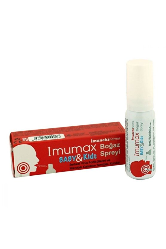 Imumax Baby & Kids Boğaz Spreyi 20 ml