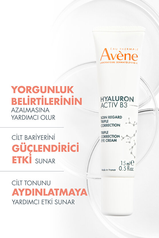 Hyaluron Activ B3 Göz Çevresi Bakım Kremi 15 ml