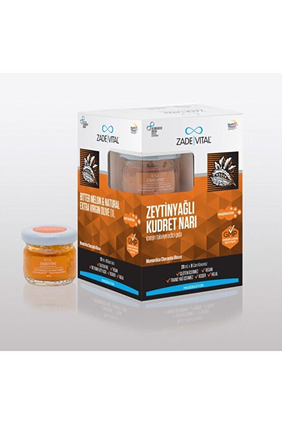 Zeytinyağlı Kudret Narı 1 Kutu 20 Ml X 8 Cam Kavanoz