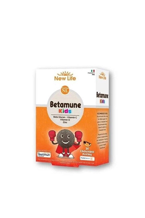 Betamune Kids 30 Çiğneme Tableti