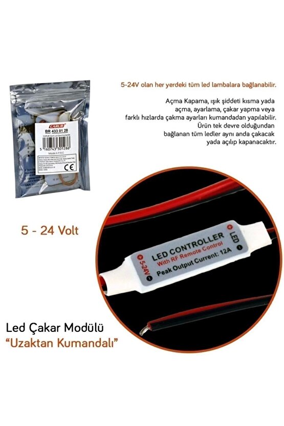 Fren-Stop Led Çakar Modülü Uzaktan Kumandalı Br4330128