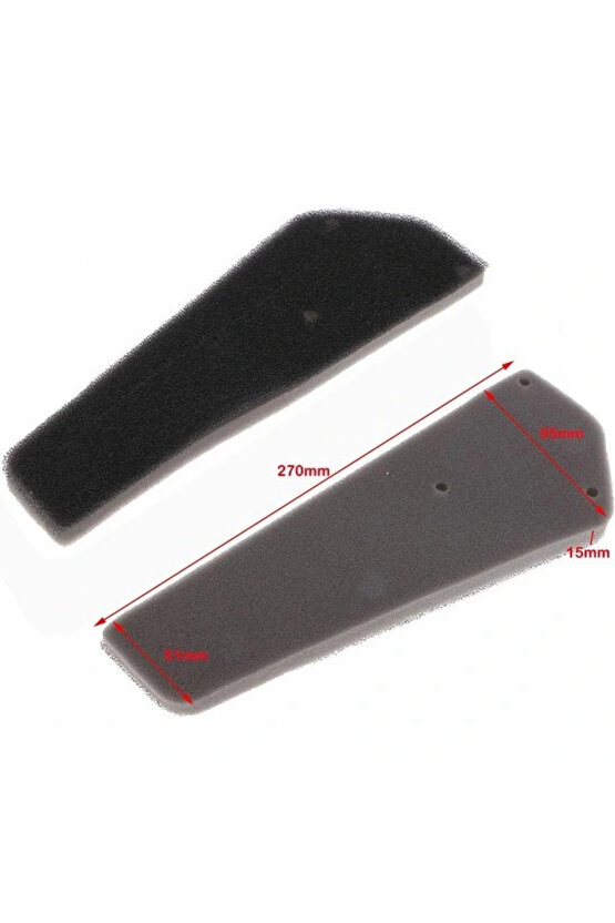 5 Adet 5080 Cc Hava Filtresi Sünger Model Gy6 Ekonomik Paket