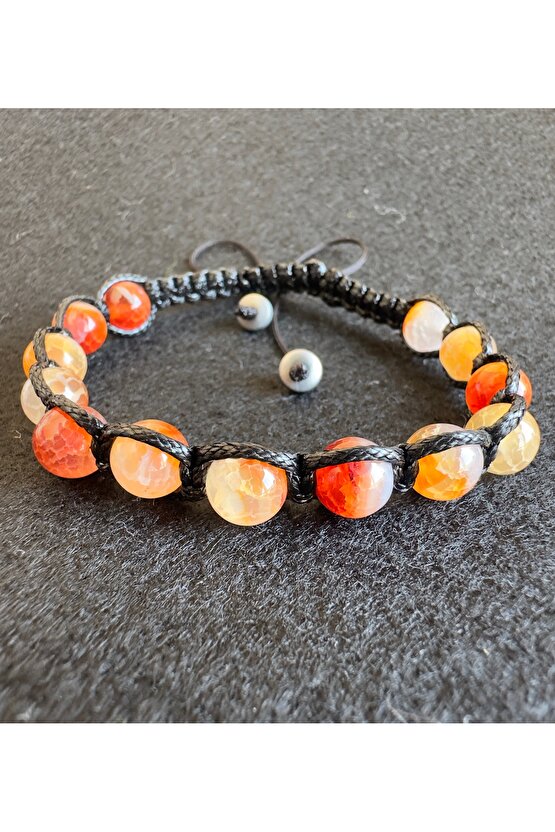 Doğaltaş bileklik(akik taşı )