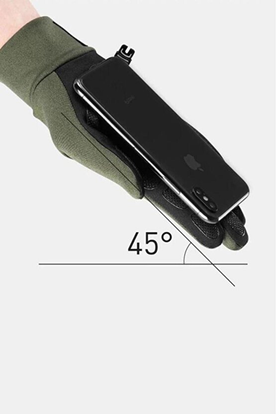 Tam Dokunmatik Yürüyüş ve Bisiklet Eldiveni