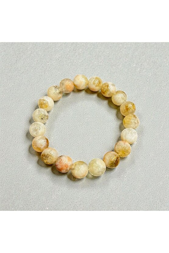 AuraStone Sitrin Doğal Taş 10mm Bileklik