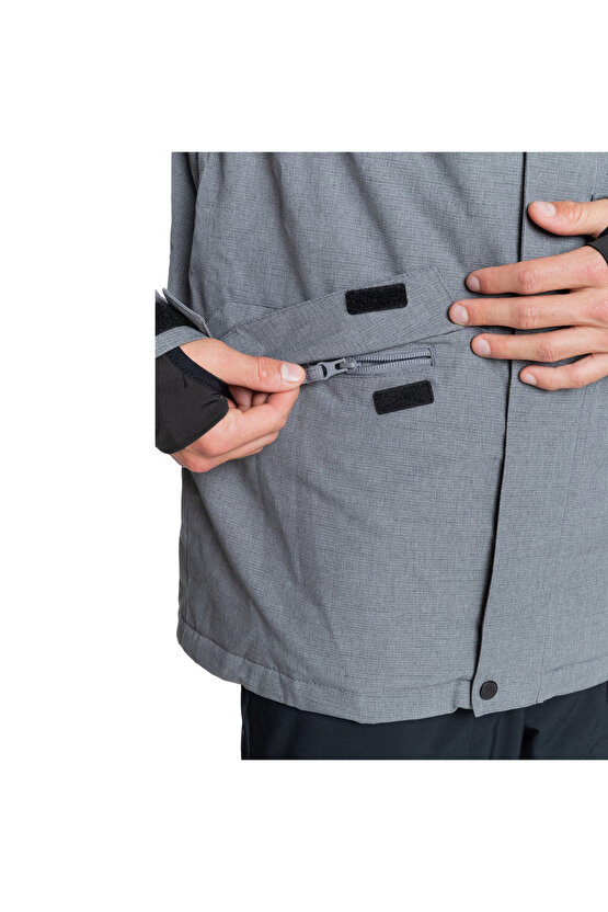 Mission Solid Jk Erkek Gri Snowboard Ceketi ERKEK SNOWBOARD CEKETİ EQYTJ03266