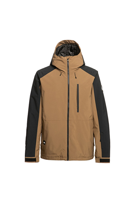 Mission Block Jk Erkek Kahverengi Snowboard Ceketi ERKEK SNOWBOARD CEKETİ