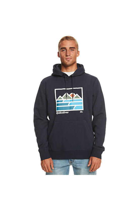 LANDSCAPE LINES HOODIE ERKEK SWEATSHIRT EQYFT04832