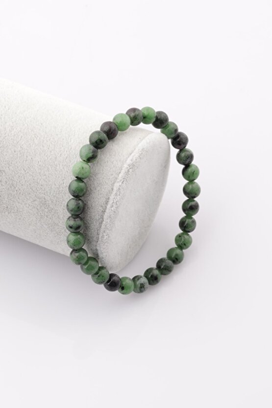 Anyolit Doğal Taş Bileklik 8 Mm