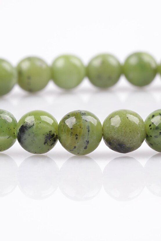 Yeşim Doğal Taş Bileklik 8 Mm