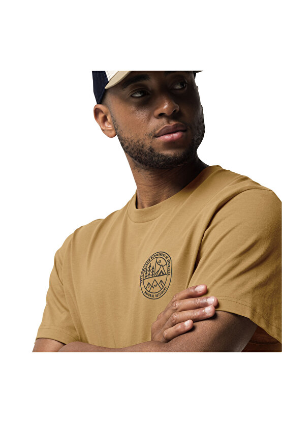 Erkek Tişört Campfire T Sarı