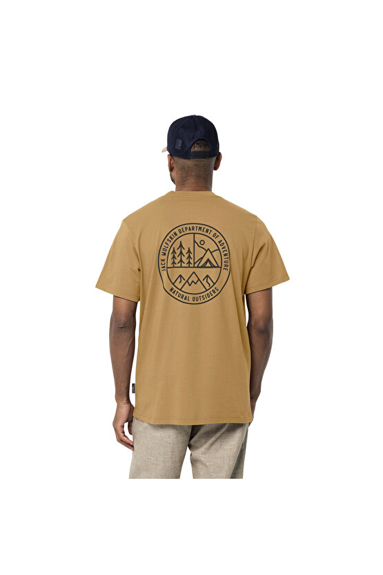 Erkek Tişört Campfire T Sarı