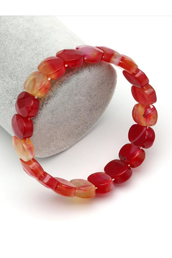 Akik Doğal Taş Roleks Bileklik 10 x 14 mm