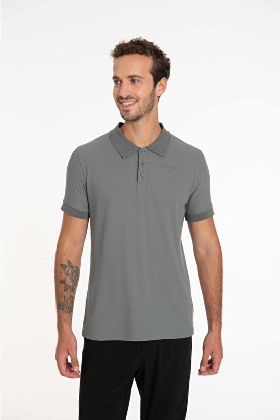 Teal Polo Yaka Erkek T-shirt