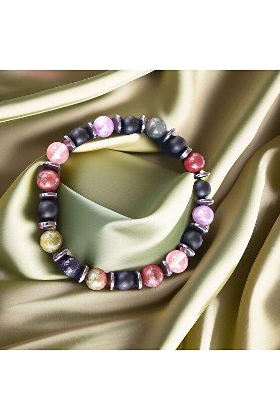 Doğaltaş Kalp Bileklik