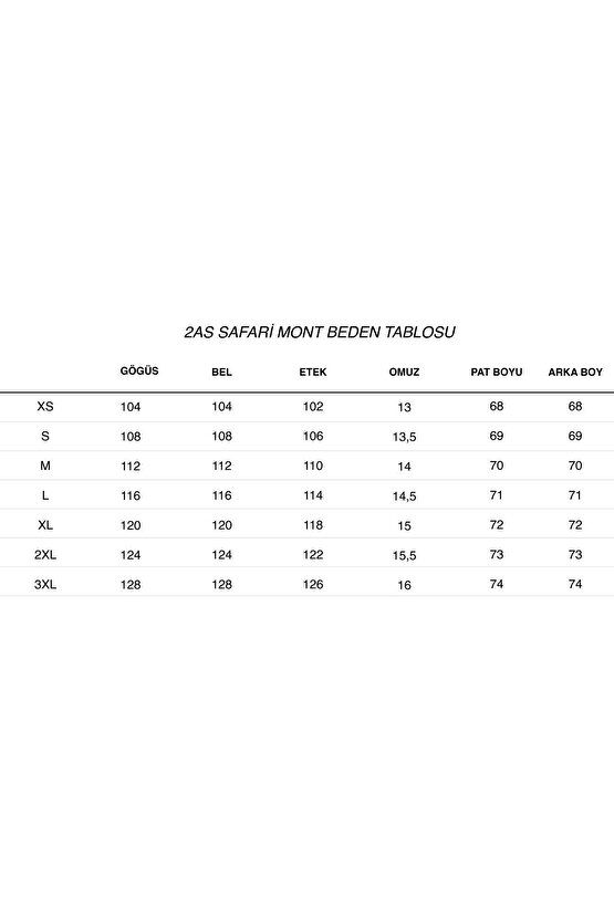 Safari Erkek Ceket Mont