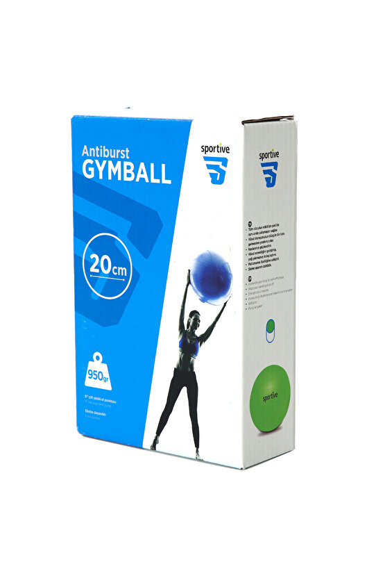 Spt Kadın Yeşil 20cm Pilates Topu SPT-2901V-YSL