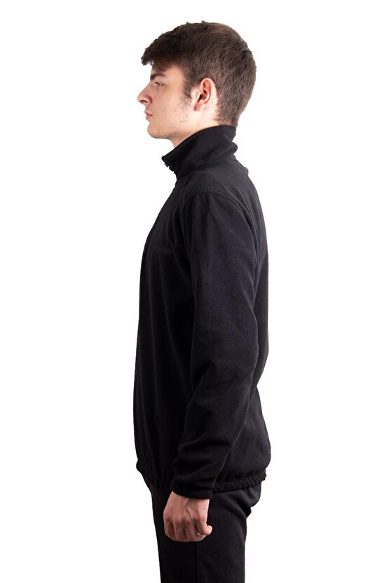 Erkek Termal Polar Kazak - Taksim Siyah