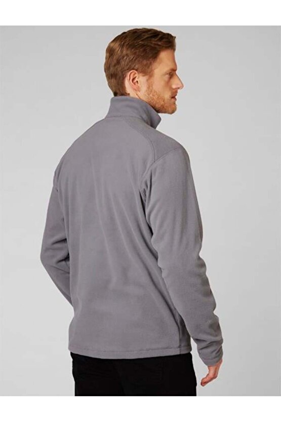 HH MOUNT Yarım Fermuar Polar HH12001 HHA.971 Gri-S