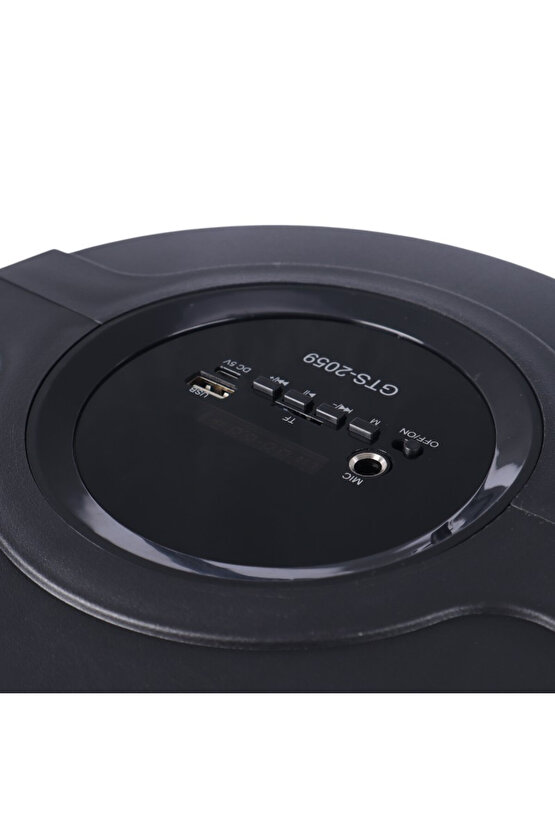 BÜYÜK BOY ŞARJLI HOPARLÖR KARAOKE MİKROFONLU TAŞINABİLİR KABLOSUZ BLUETOOTH SPEAKER