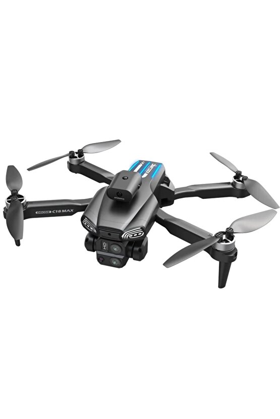 ÇİFT KAMERALI ENGEL KAÇINMA SENSÖRLÜ DRONE UZAKTAN KUMANDALI APP DESTEKLİ HD KAMERA QUADCOPTER