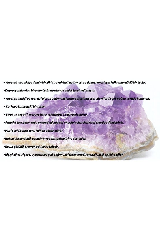 Kalp Doğal Taş Kolye