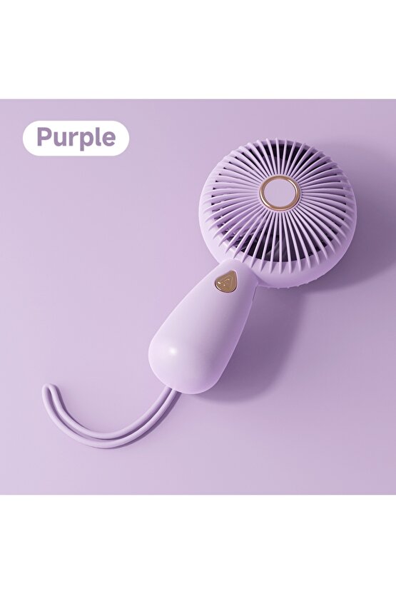 ŞARJLI EL FANI MİNİ VANTİLATÖR 3 HIZ KADEMELİ HAVA SOĞUTUCU SERİNLETİCİ MİNİ KLİMA