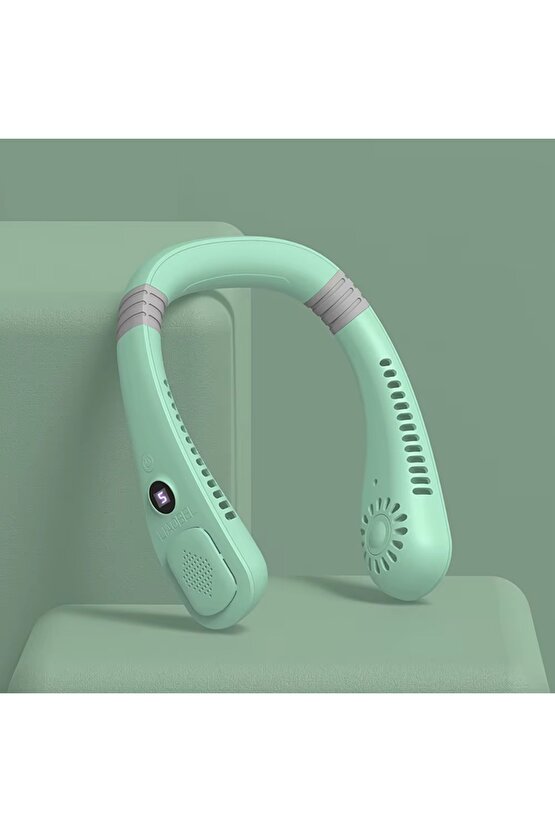 BOYUNA ASMALI VANTİLATÖR MİNİ KLİMA LED GÖSTERGELİ 5 HIZ KADEMELİ SERİNLETİCİ FAN HAVA SOĞUTUCU