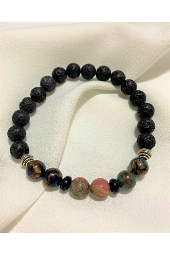 Murano Kuvars - Radonit Doğal Taş Bileklik